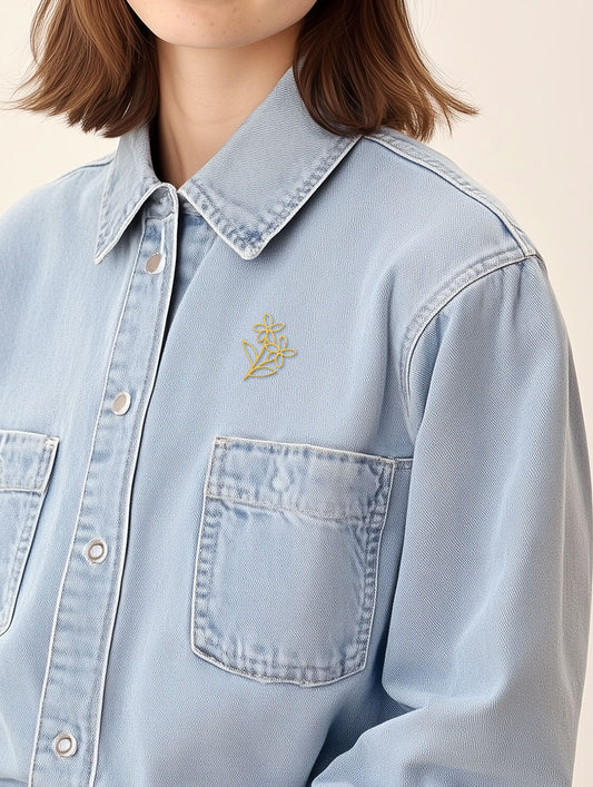 Pin's bouquet de fleurs