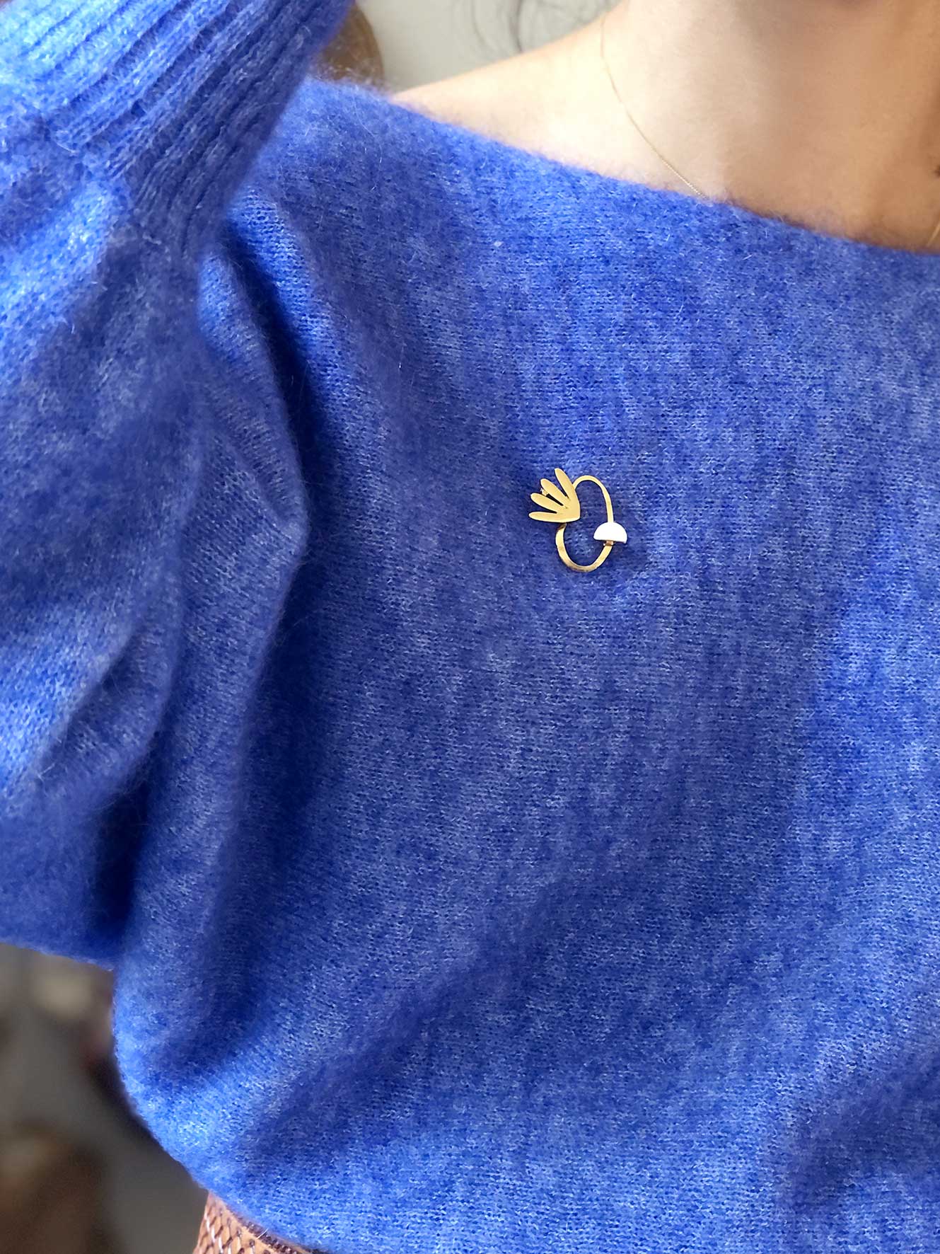 NAMI - Broche Nami (2 couleurs)