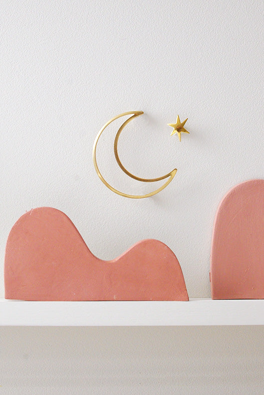 Pin's Lune et étoile