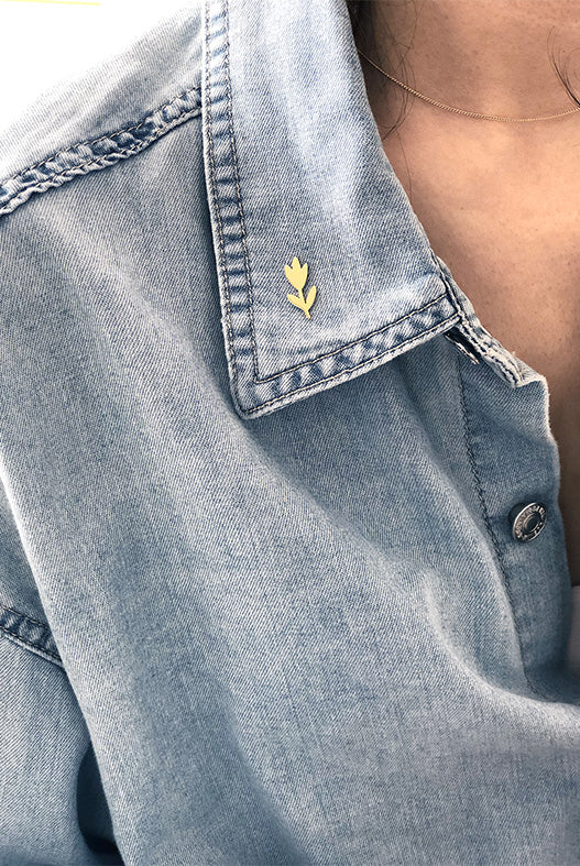 Pin's tulipe