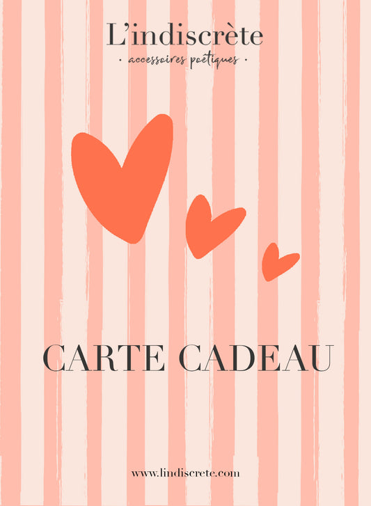 La Carte Cadeau numérique L'indiscrète