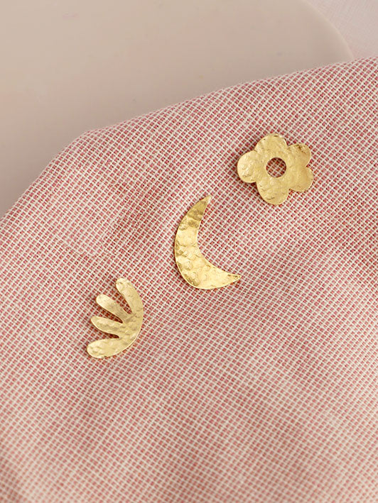 Pin's trio naïfs martelés