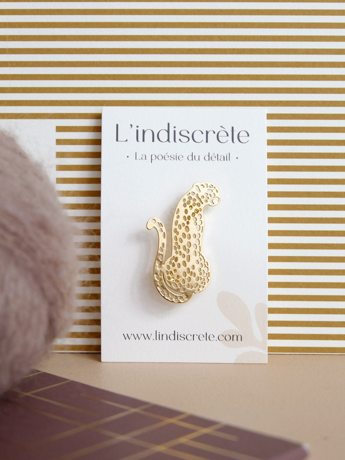 Broche Féline