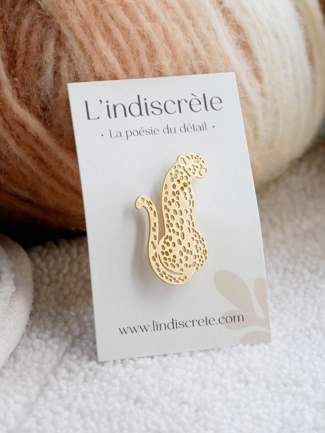Broche Féline
