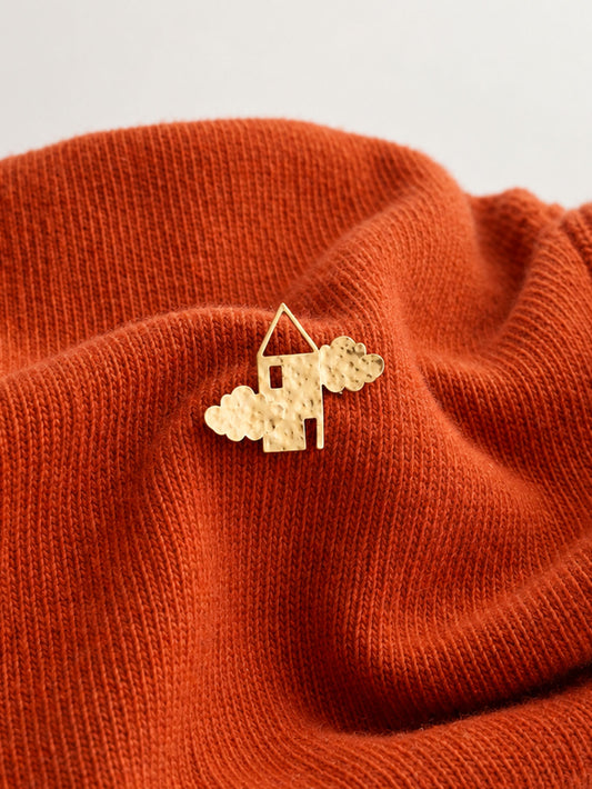 Broche Maison rêveuse