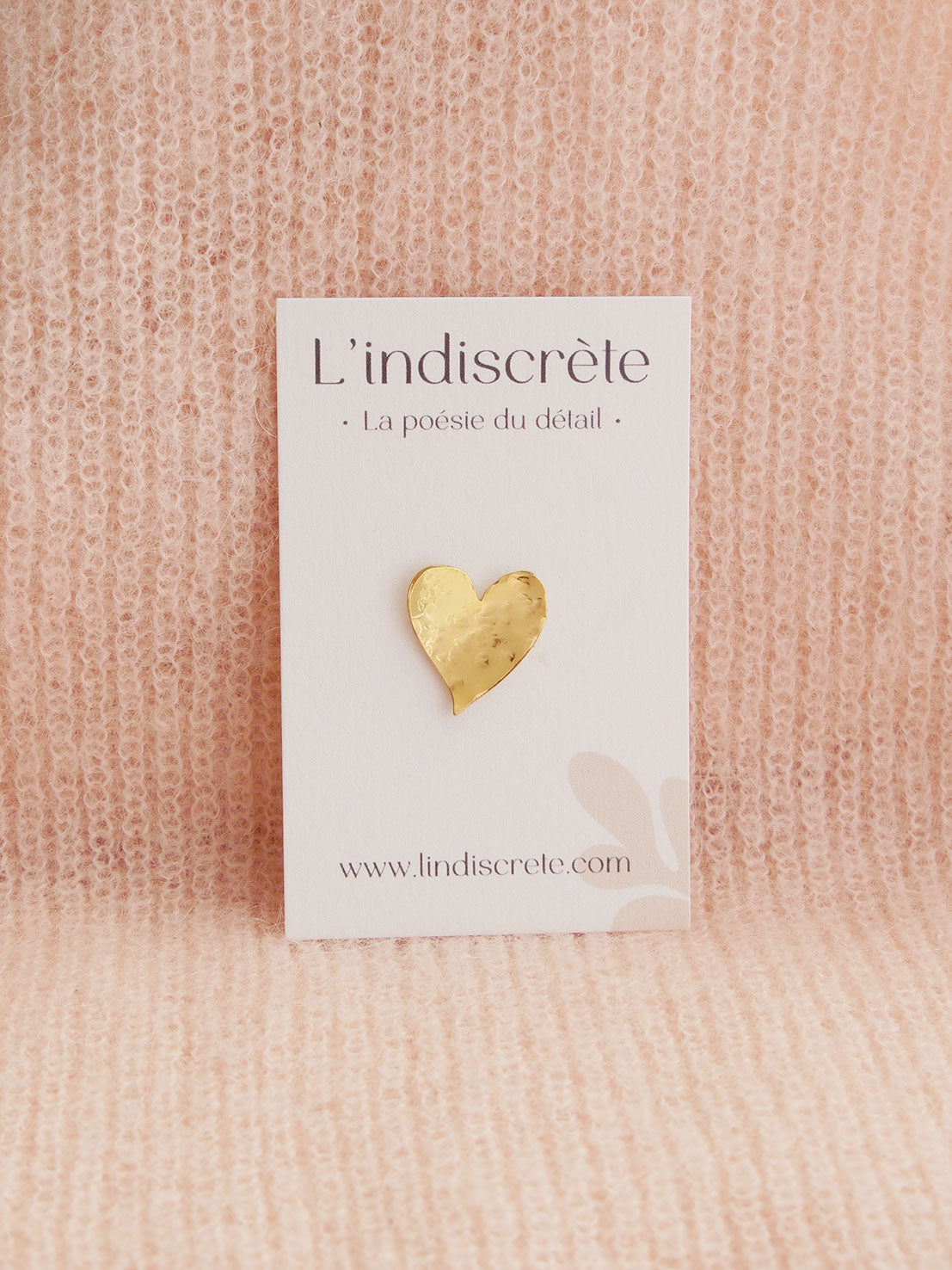 Pin's grand coeur