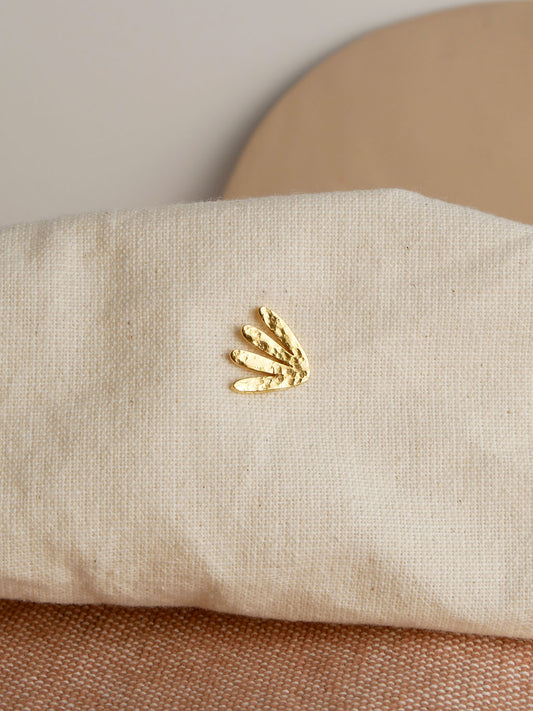 Pin's palme lisse ou martelé