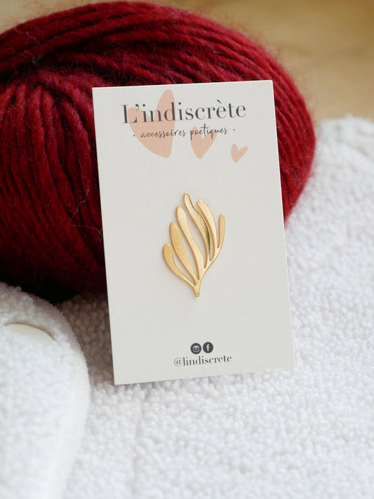 Pin's algue "Mio"