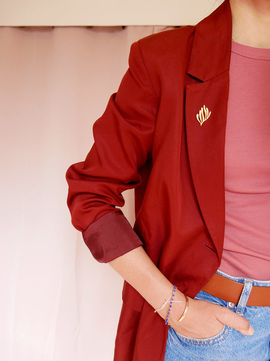 Pin's algue "Mio"