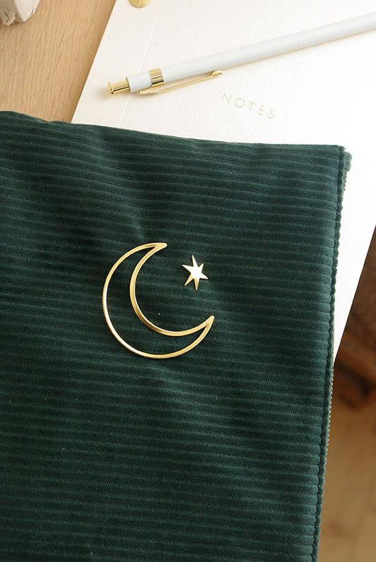 Pin's Lune et étoile