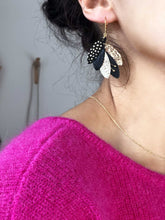 Charger l&#39;image dans la galerie, RIO - Boucle d&#39;oreilles Rio noir